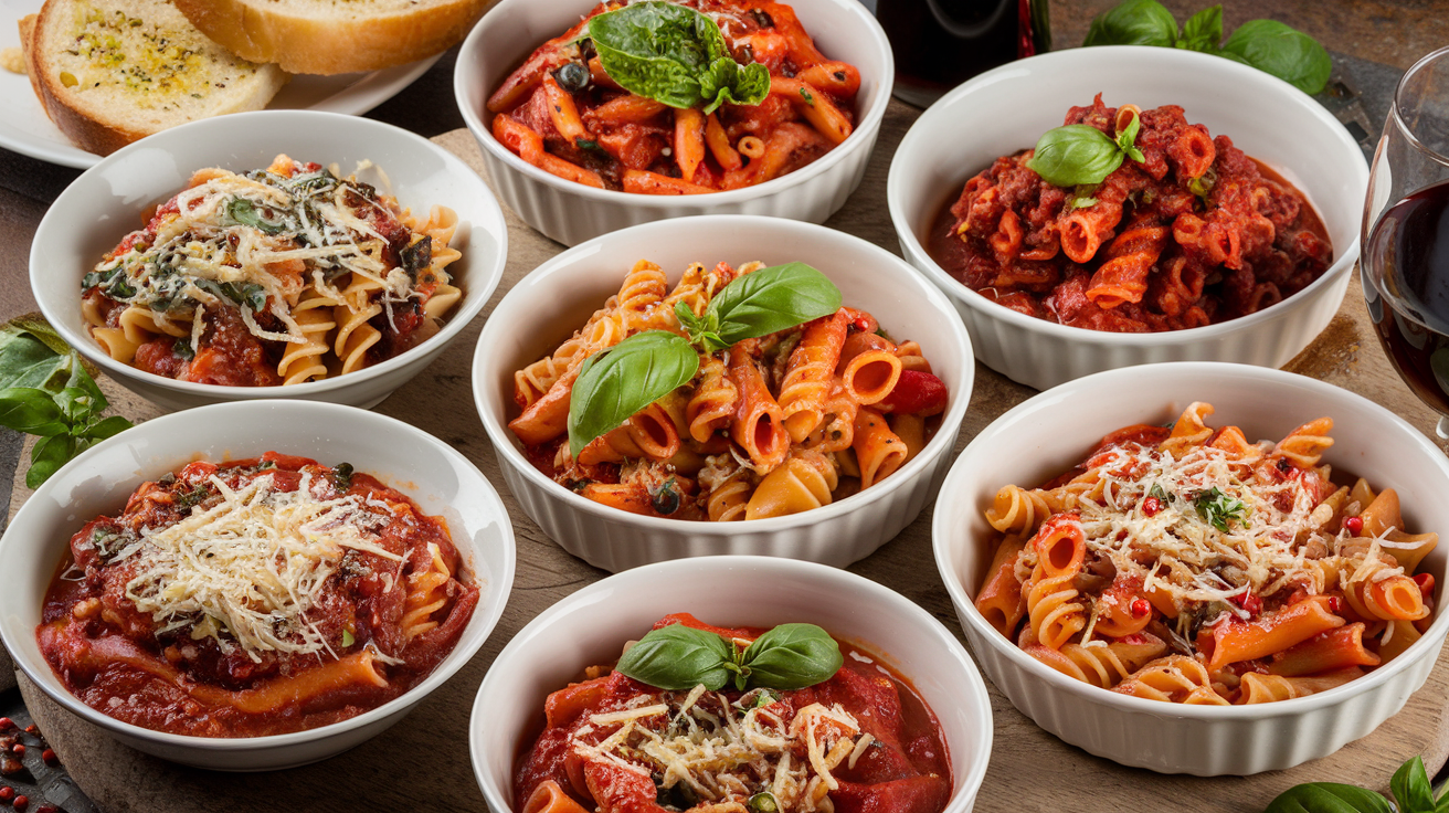 Spicy pasta dishes